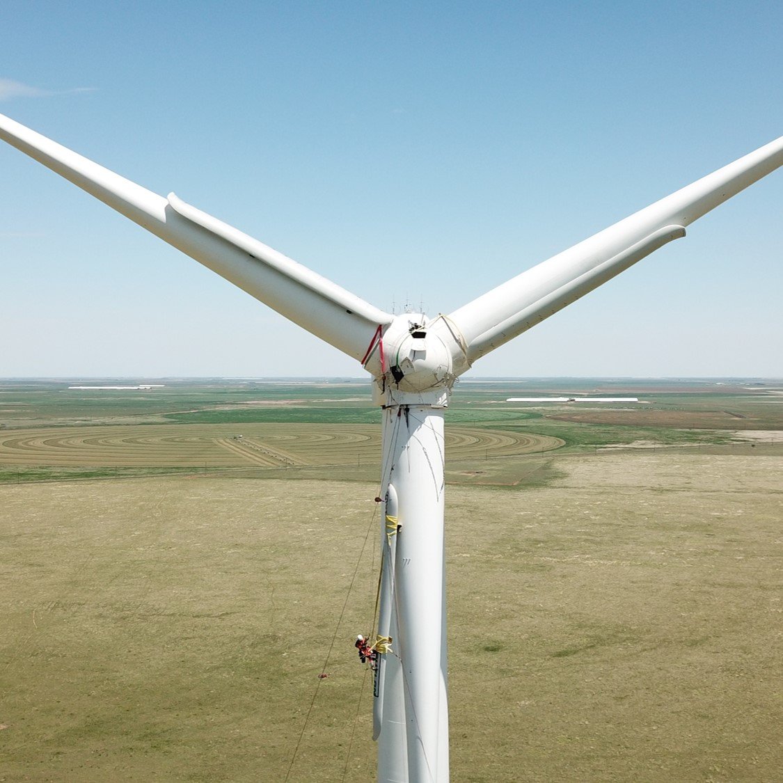 Rope Access, wind turbine upgrade